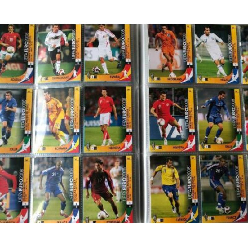Panini cards Euro 2008 complete set
