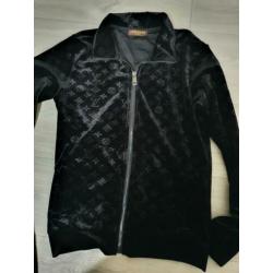 Louis vuitton pak kleur zwart heel zacht velvet stof