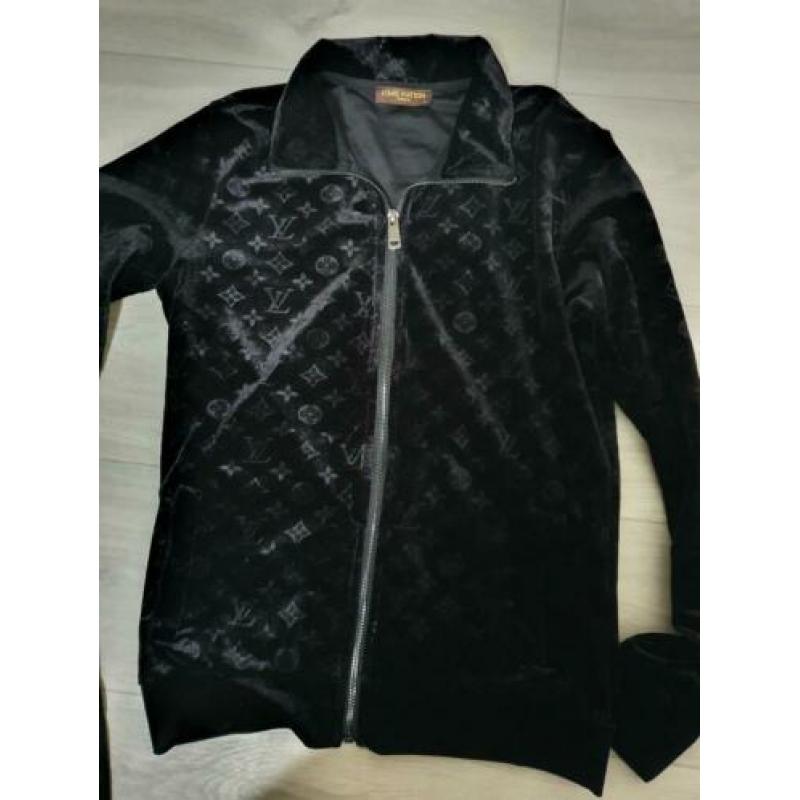 Louis vuitton pak kleur zwart heel zacht velvet stof