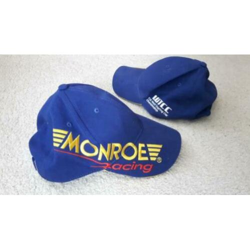 MONROE Racing 2 caps 1 polo 1 t-shirt 1 jack 5 stoel leuning