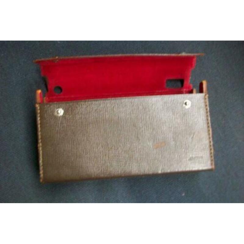 Transistor hoesje 3x national r-1016 hoog 10 cm breed 6,5 cm