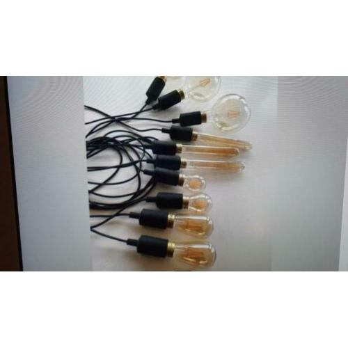 Lucide fix multiple spinlamp met 10 st E27 LED lampen