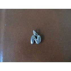 zilveren bedel/N/retro/ketting/Armband/sieraad/cadeau/