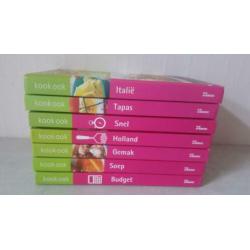Kookboeken diverse soorten