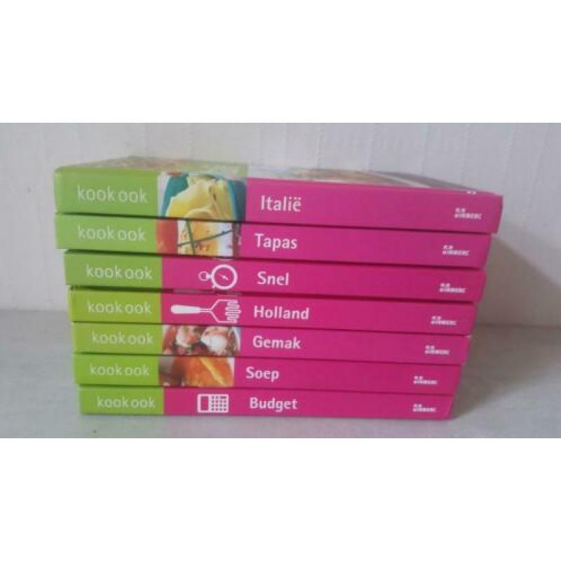 Kookboeken diverse soorten