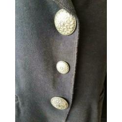 FRANKENWALDER donkerblauw wollen colbert, maat 42