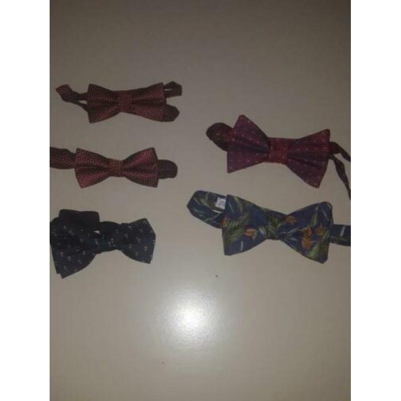 Vlinderdas/vlinderstrik blauw Zara H&M bowtie (scotch soda)