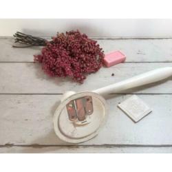 Vintage Frans houten handdoekenrek handdoek houder