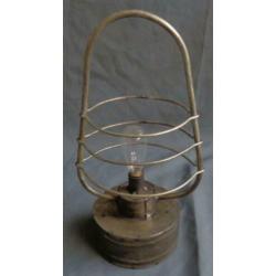 STEAMPUNK INDUSTRIEEL metalen tafel lamp H26xB14xO10cm INDUS