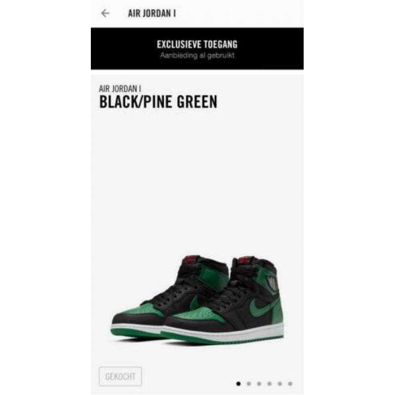 Nike Air Jordan 1 High Pine Green 42