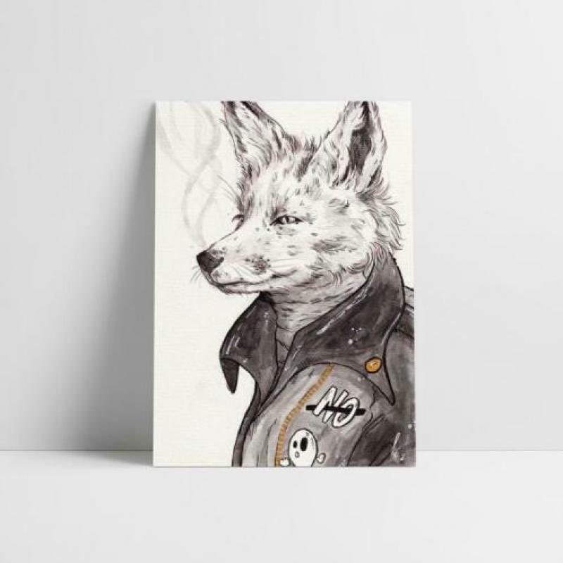 Illustraties naar eigen ontwerp van een van onze deelnemers
