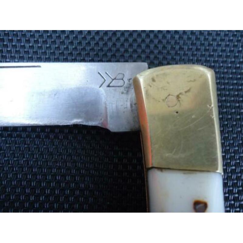 M1 ) Groot nostalgisch zak mes - kniep - knipmes - zakmes