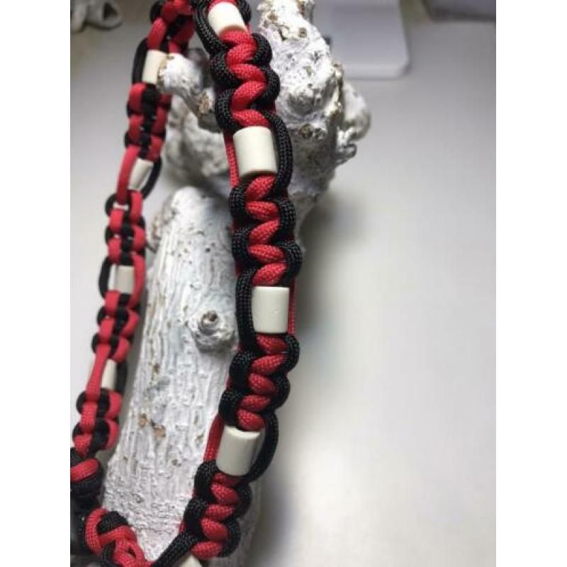 Anti teken halsband,teek vlooien. Op maat/kleur vanaf € 9,50