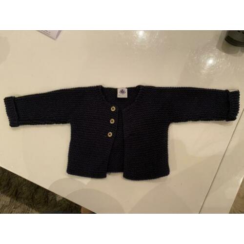 Petit Bateau vest maat 60cm/3m