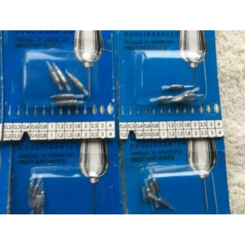 adv 128 / NIEUW set 12 pakjes schuiflood