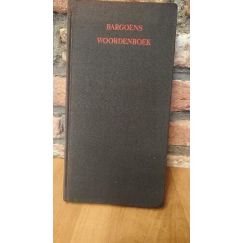 Bargoens woordenboek. Hardcover