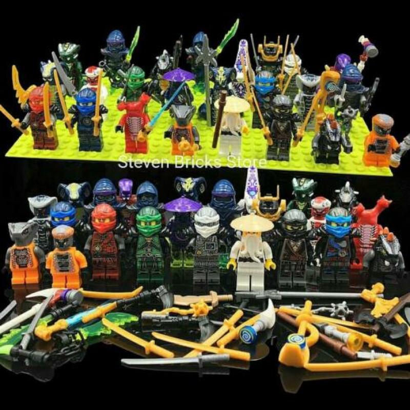 Nieuw! 24 Ninjago Poppetjes Voor €13,50! Custom Lego