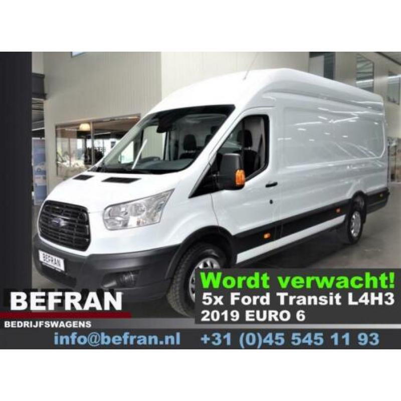 Ford Transit 350 2.0 TDCI L4H3 Trend 170 Pk Airco PDC Cruise