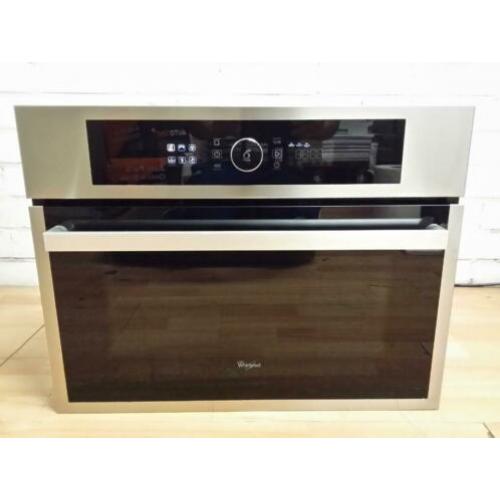 Luxe rvs whirlpool inbouw combi / magnetron / combi/oven !!