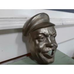 Karakteristieke scheepsmankop, genummerd