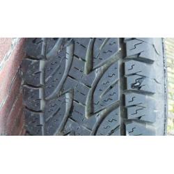 Grote steek chevy 5x127 15'' Starcraft velgen +banden