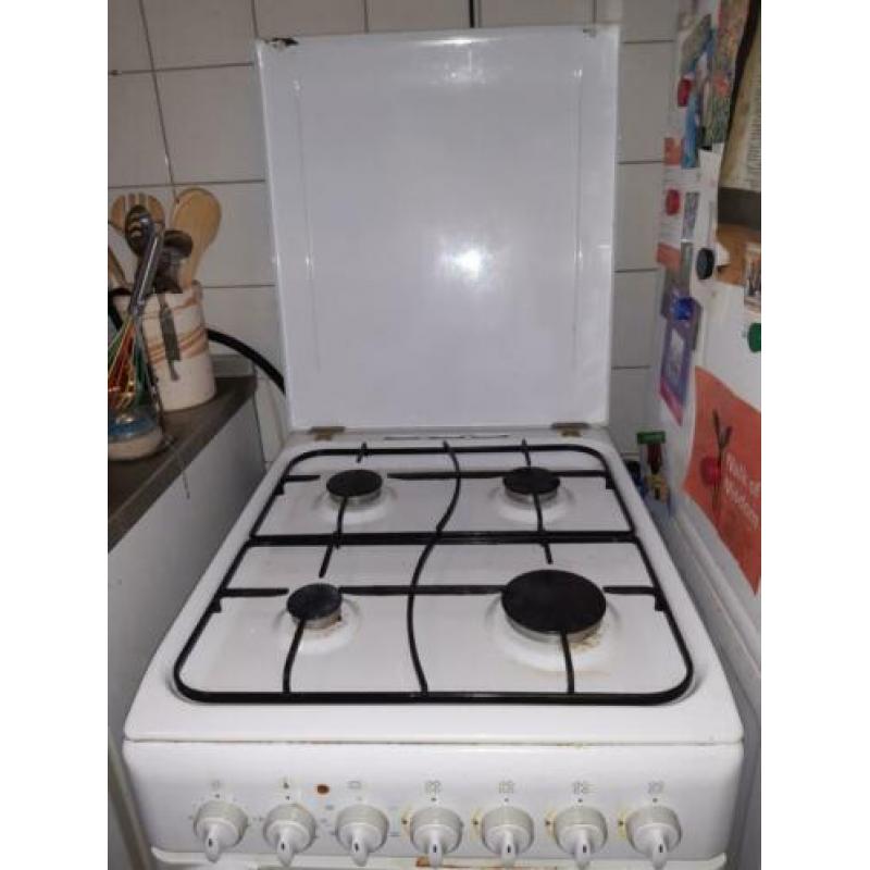 Gasfornuis met elektrische oven