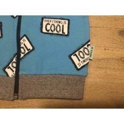 Nieuw vest O’Chillie blauw met tekstvlakken lente 68