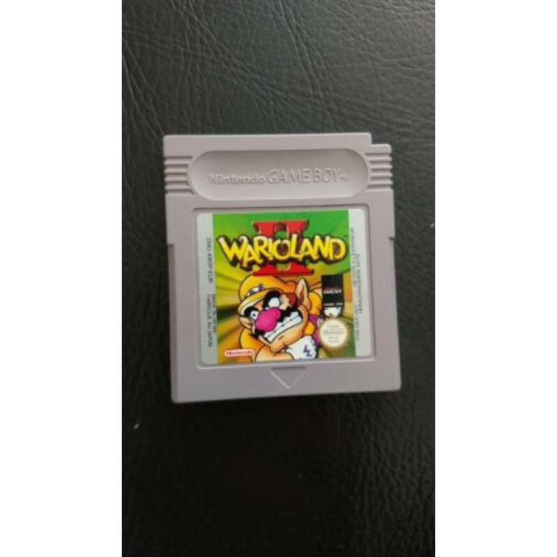 Gameboy spellen 4 stuks Wario Yoshi