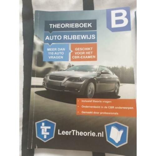Auto theorie boek B 2020 met extra's