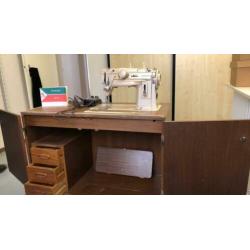 Singer 411 naaimachine met originele kast