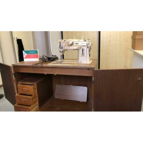 Singer 411 naaimachine met originele kast