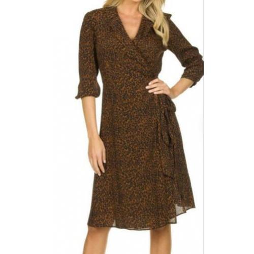 SET Fashion jurkje luipaard print maat 38 nieuw