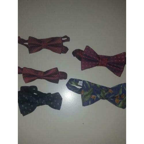 Vlinderdas/vlinderstrik blauw Zara H&M bowtie (scotch soda)