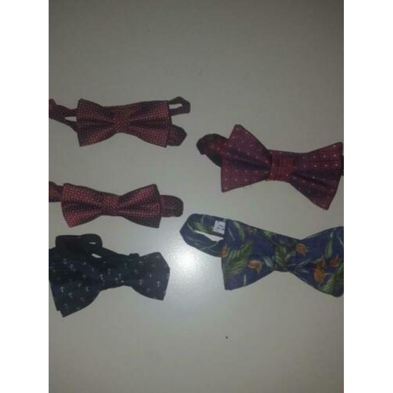 Vlinderdas/vlinderstrik blauw Zara H&M bowtie (scotch soda)