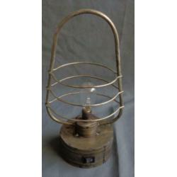 STEAMPUNK INDUSTRIEEL metalen tafel lamp H26xB14xO10cm INDUS