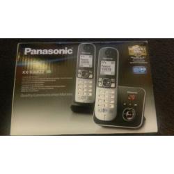 Panasonic huistelefoon met antwoordapparaat twee toestellen