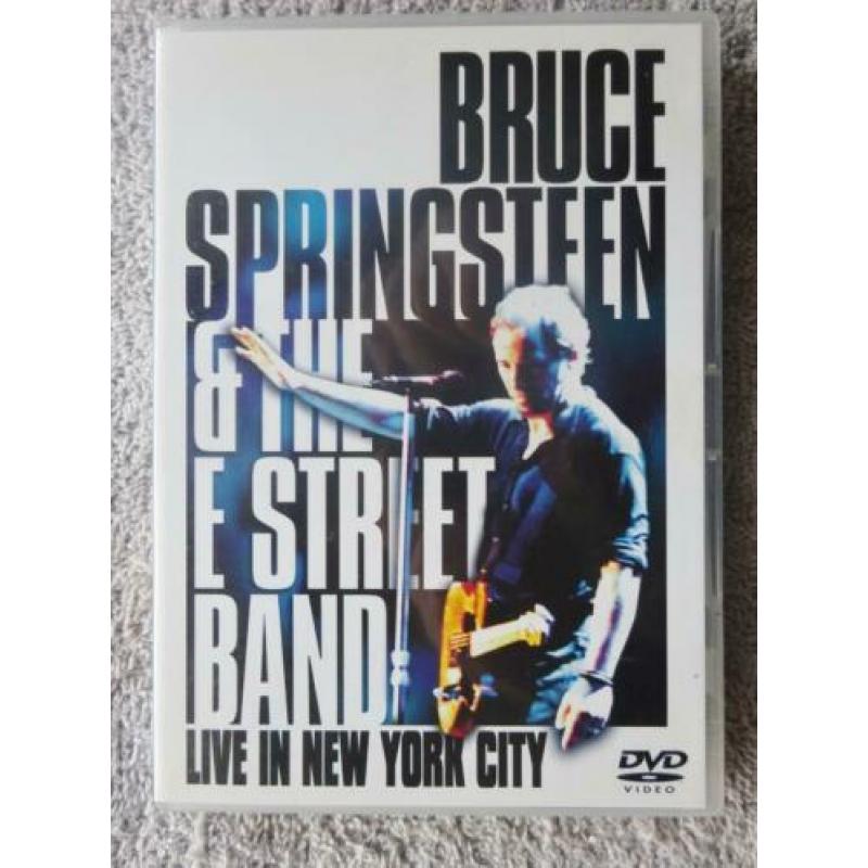 2 DVDs..Bruce Springsteen --- Live in New York City