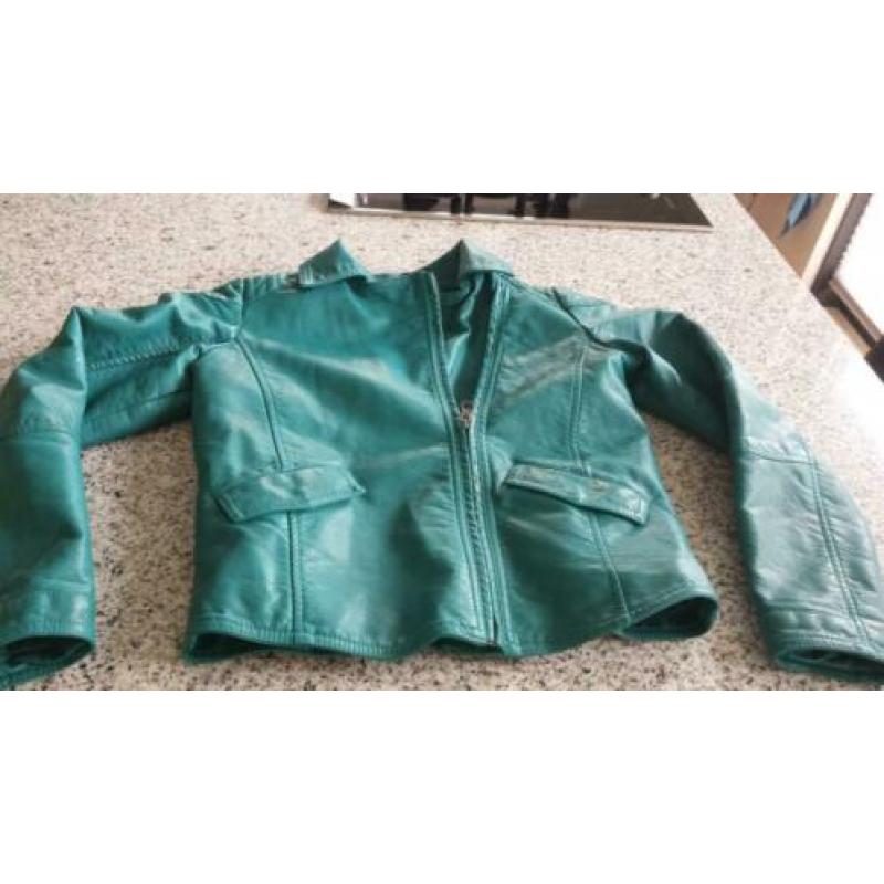 Meisjes biker Jas