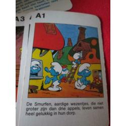 2 kwartetten De avontuurlijke Smurf ,Fieperdepiep Westendorp