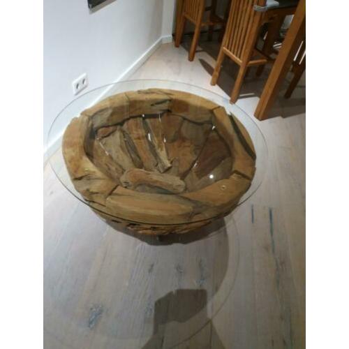 Teak salontafel