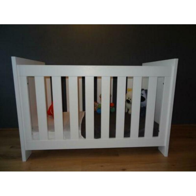 Ledikant Bopita Merel wit incl. matras