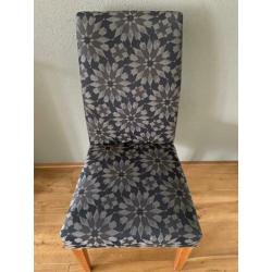 Zeer mooie eetkamer stoelen (6)