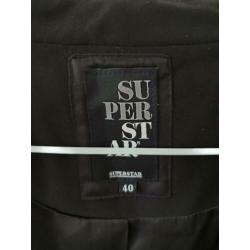 SPS Superstar blazer/jasje/colbert, zwart, mt 40, nieuw