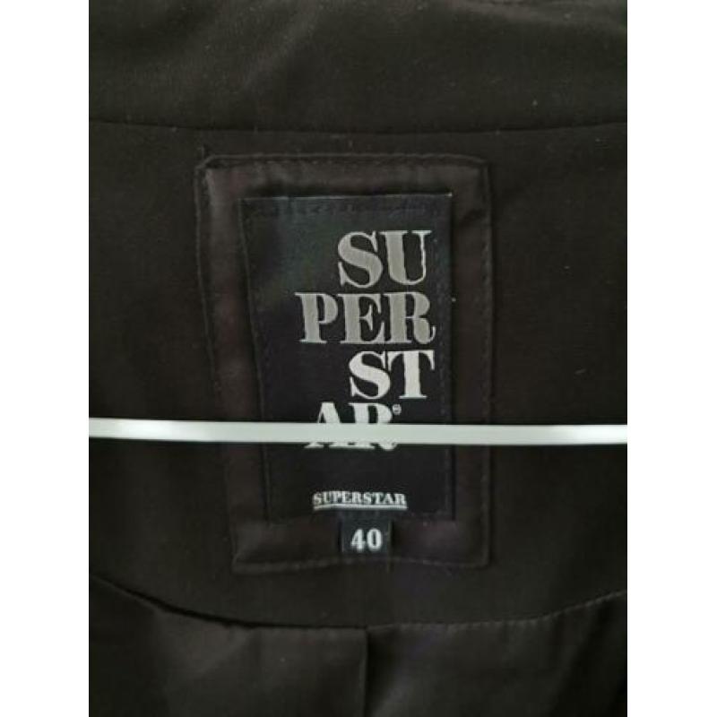 SPS Superstar blazer/jasje/colbert, zwart, mt 40, nieuw