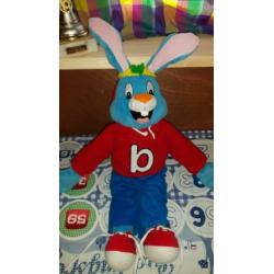 Grote BOBO knuffel met veter strikken, knoop dicht doen