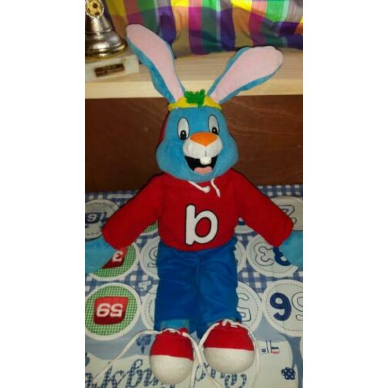 Grote BOBO knuffel met veter strikken, knoop dicht doen