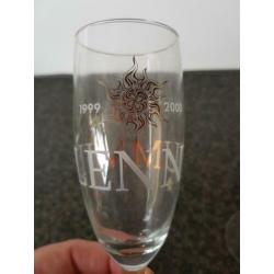 4 millennium champagne glazen