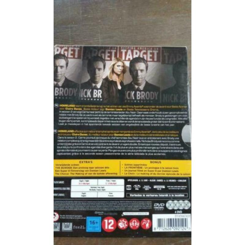Homeland seizoen 1, 2 en 3