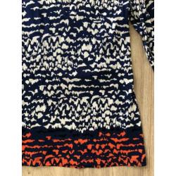 Diane von Furstenberg top zijde maat 38 Nieuw!