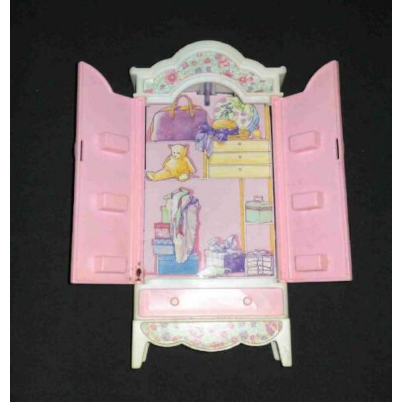 Mattel 1996 ! Originele Barbie garderobekast !